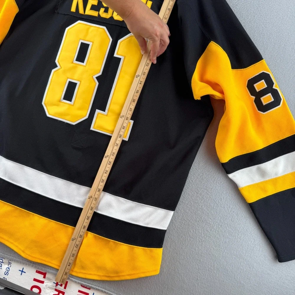 Vintage Pittsburgh Penguins Hockey Jersey 2XL Reebok Phil Kessel Fight Strap